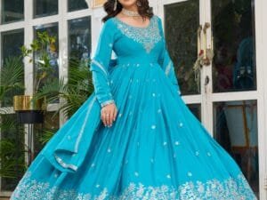 Heer-E-Zar Hand Embroidered Suit